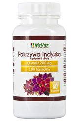 Indisk brÀnnÀssla 200mg 60 kapslar (Forskolin 10%) - MYVITA